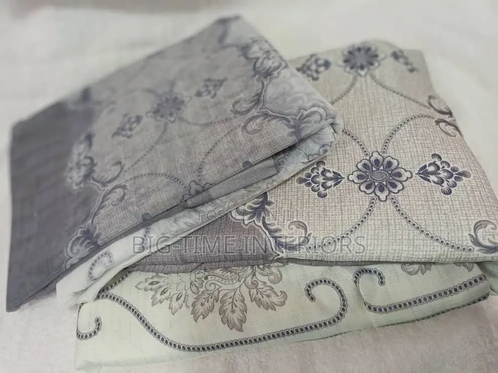 3pieces Already Made Curtains With a Net