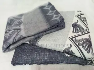 3pieces Already Made Curtains With Net