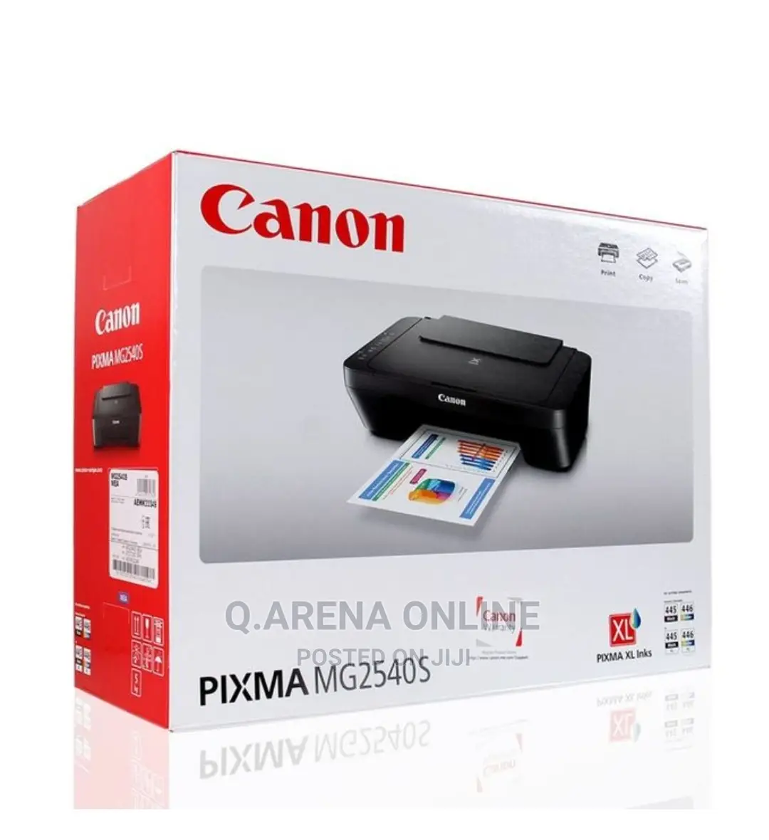 Canon Inkjet Printer Print Copy Scan Pixima MG2540S – Black