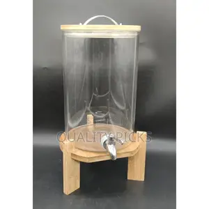 Wooden Juice Dispenser