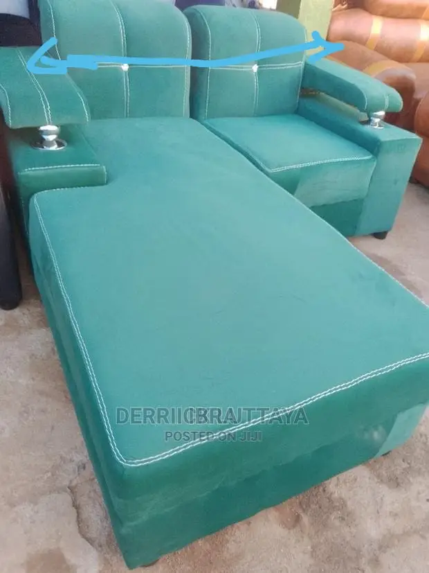Simple L Sofa