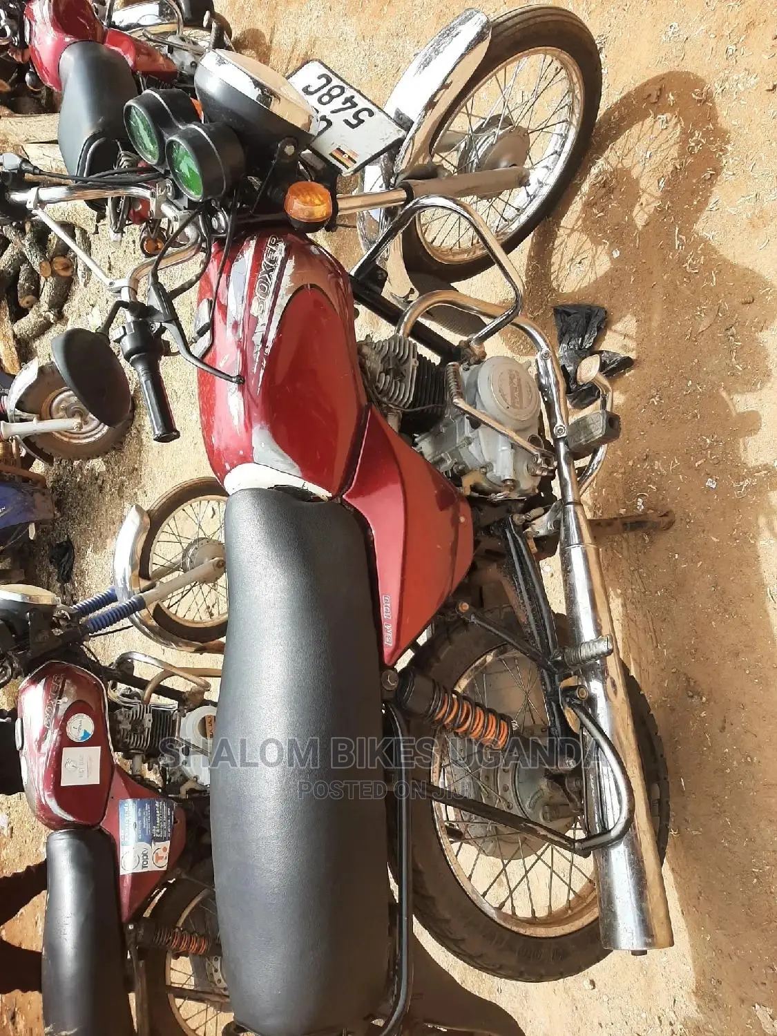 Bajaj Discover 135 2020 Red