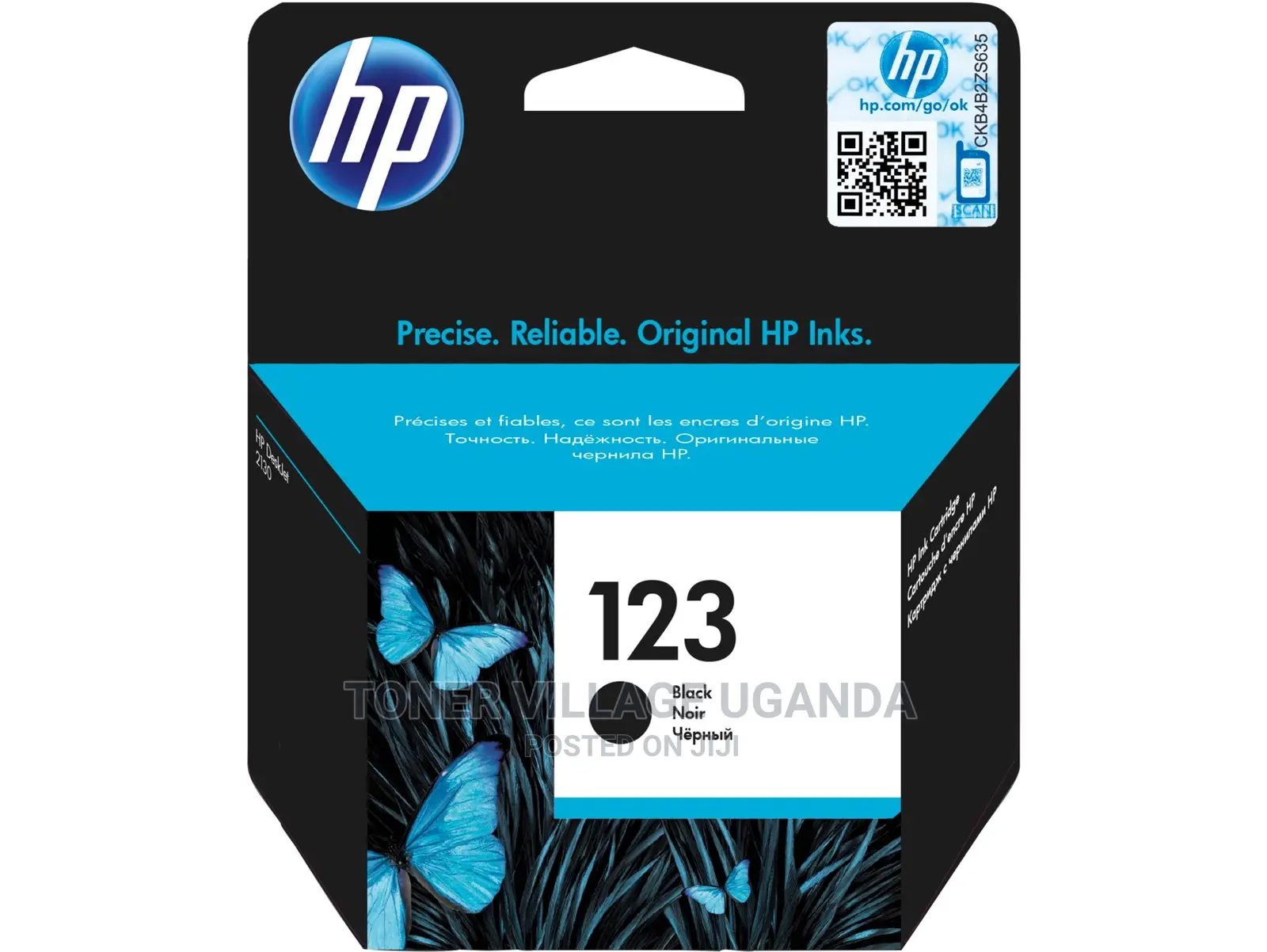 Hp 123 Ink Cartridge for Use in Hp Deskjet 2130 2630