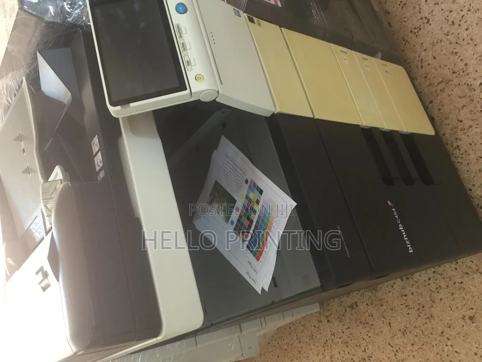 Used Bizhub C454e Printer