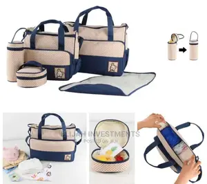 5pcs Baby Diaper Bag Set
