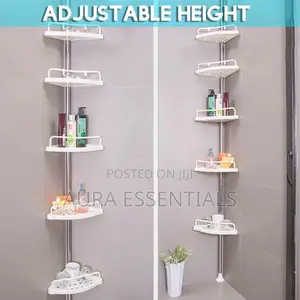 Bathroom Corner Storage Rack