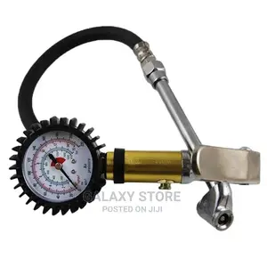 3 in 1 Tire Air Inflator Tyre Pressure Meter Hose Gauge