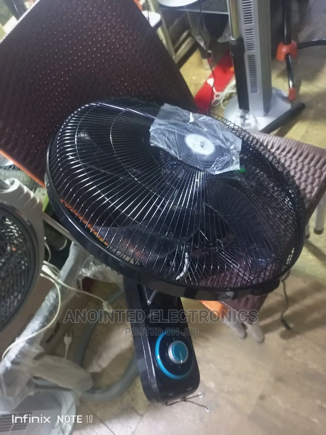 Black Wall Fans