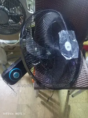 Black Wall Fans