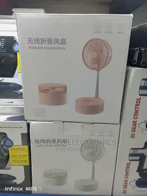 Rechargeable Foldable Table Fan