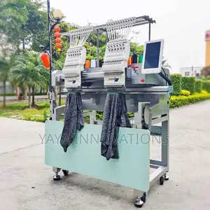 Imported Brand New Fully Automatic 2 Head Embroidery