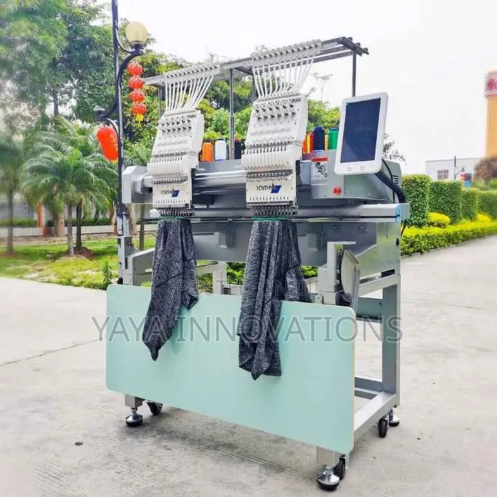 Imported Brand New Fully Automatic 2 Head Embroidery