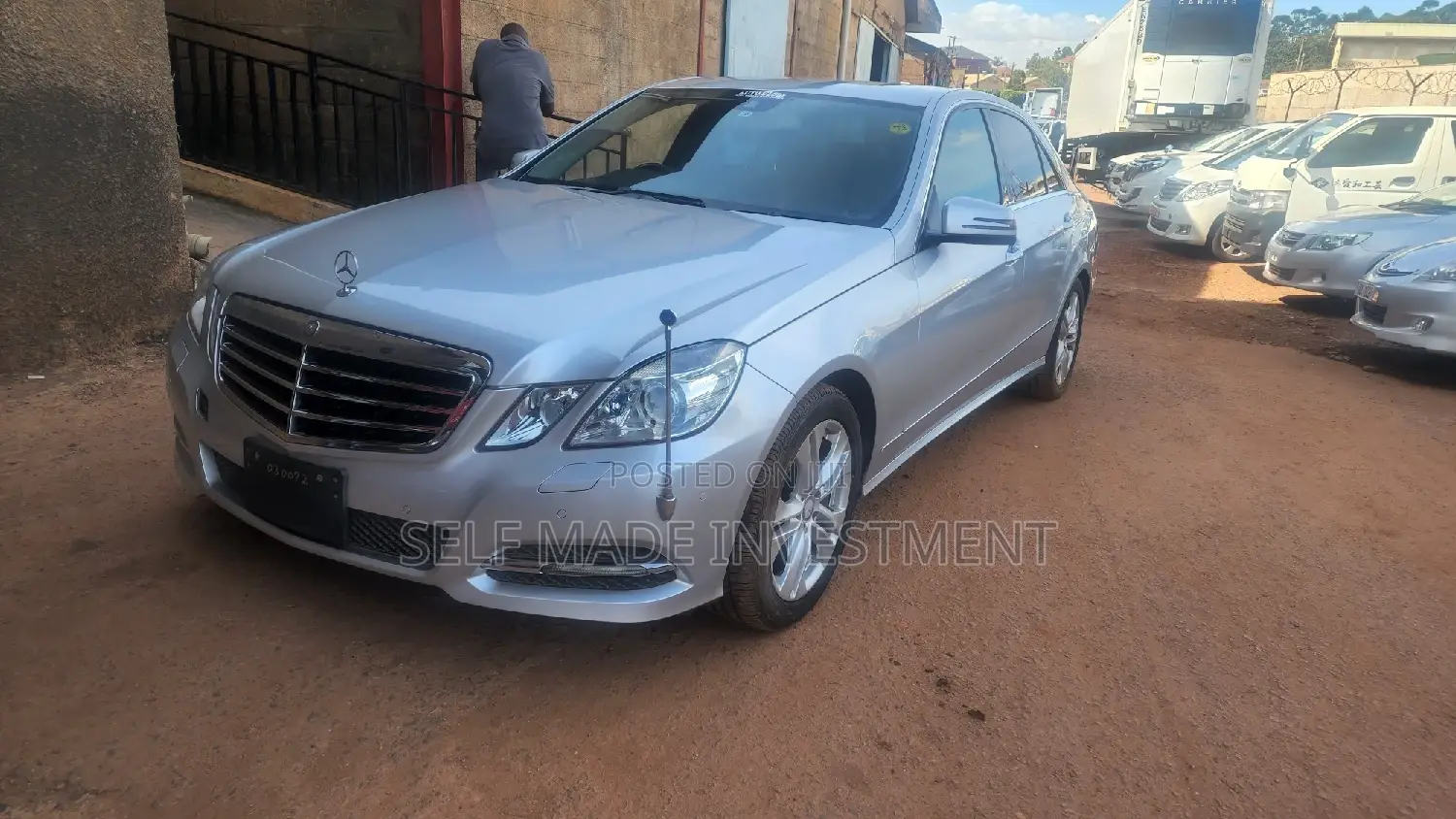 Mercedes-Benz E350 2010 Silver