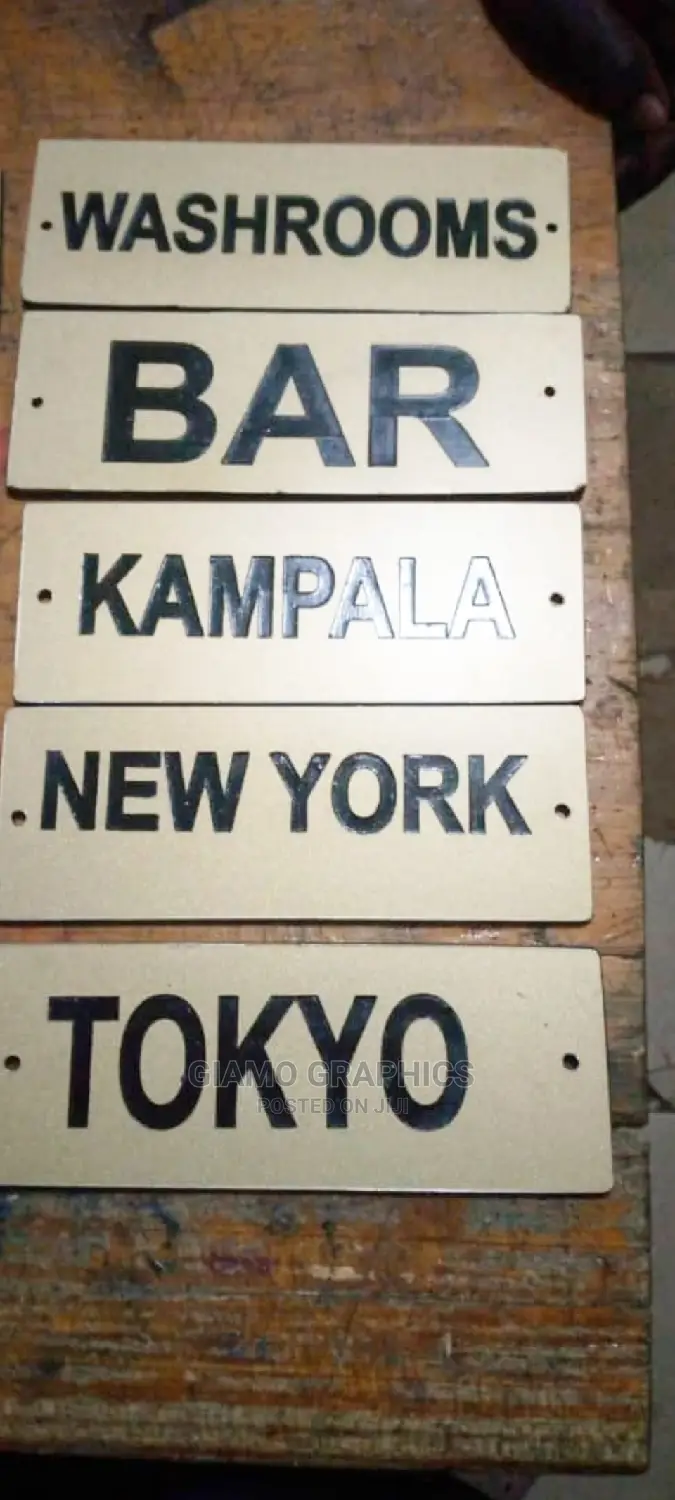 Sign Plates for Doors and Offices