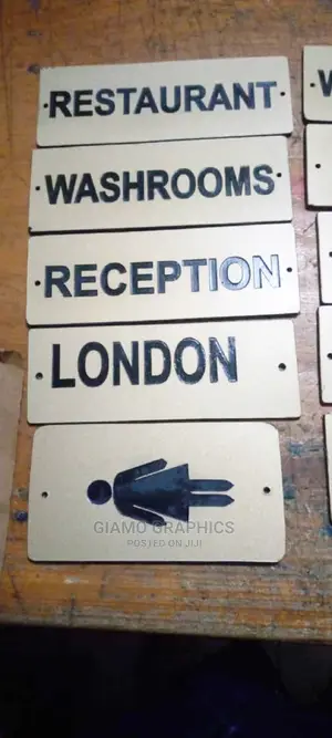 Sign Plates for Doors and Offices