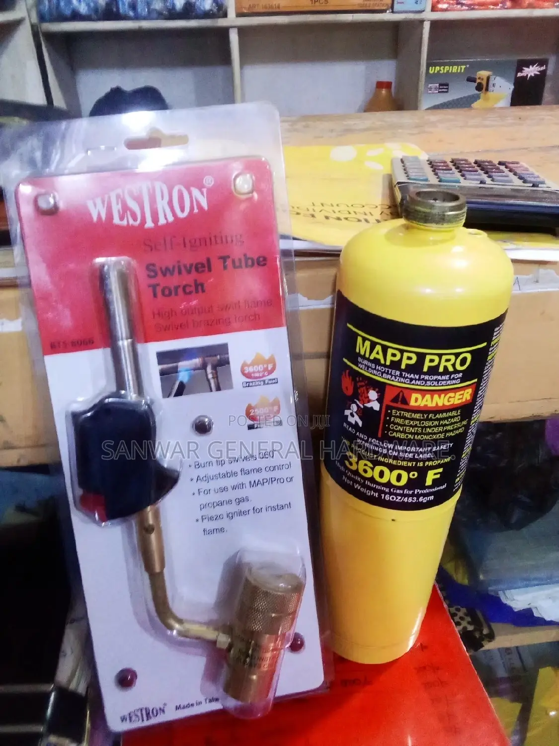 Mapp Pro And Swivel Tube Torch (Complete Set)