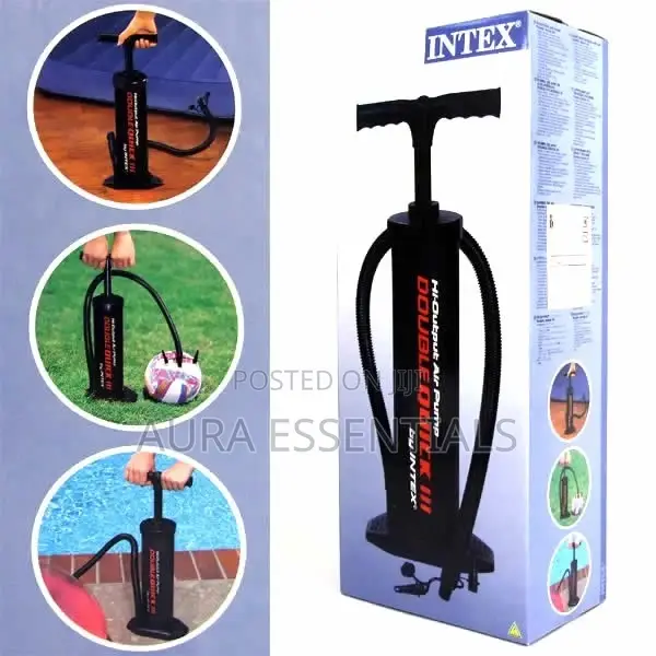 Intex Portable Hand Pump Black