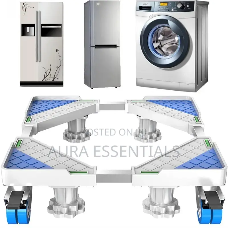 Washing Machine and Fridge Stand Trolley
