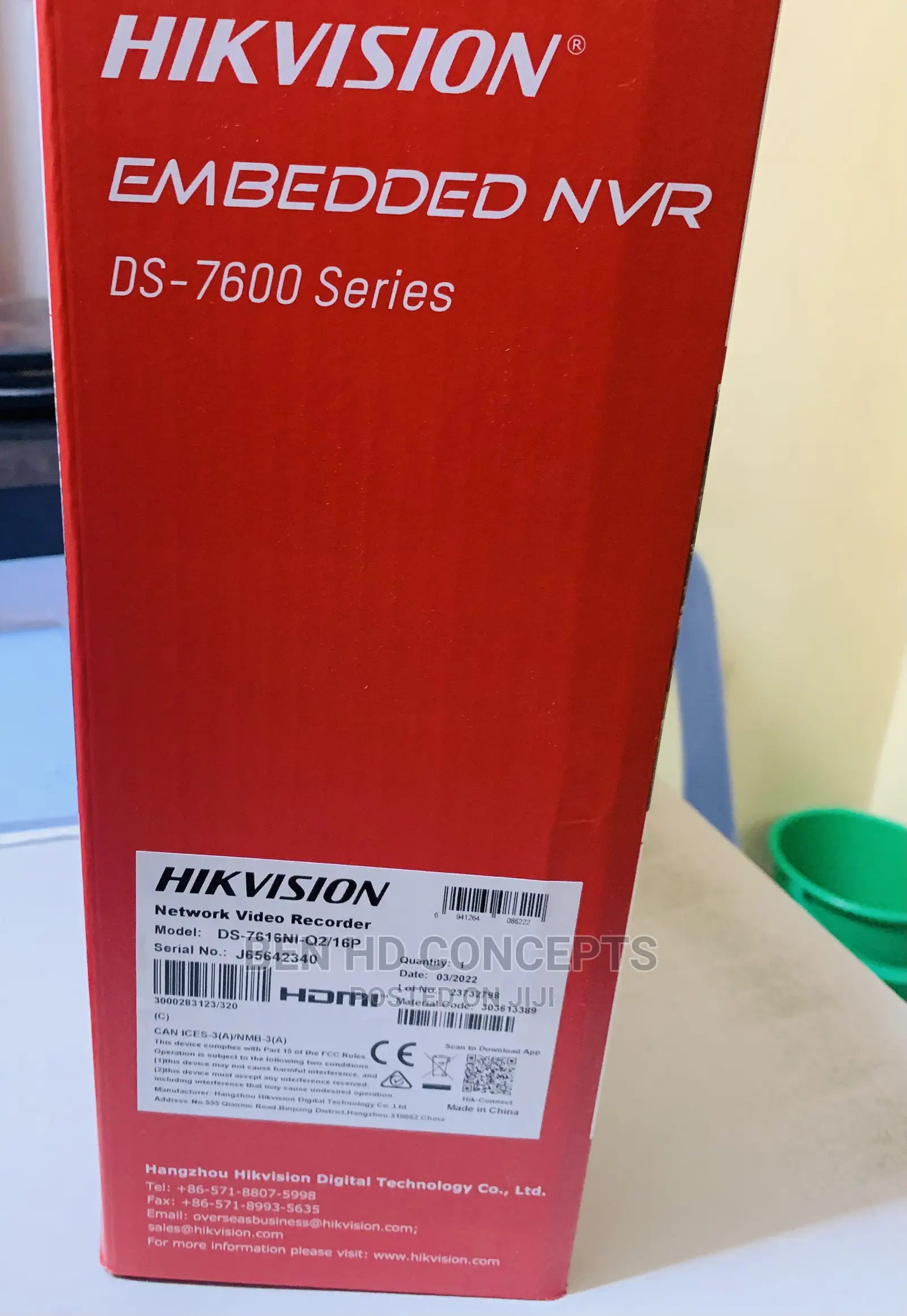 16 Channel NVR Hikvision Q2