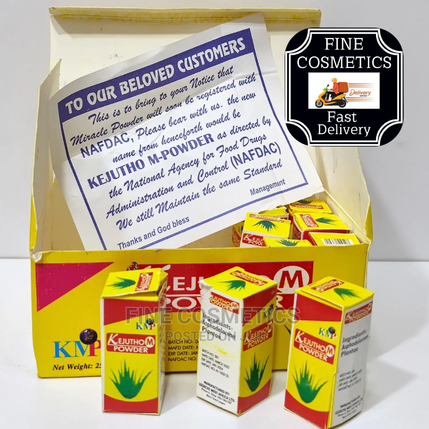Miracle Powder,A Discovery Legendary Healer KEJUTHO M Powder