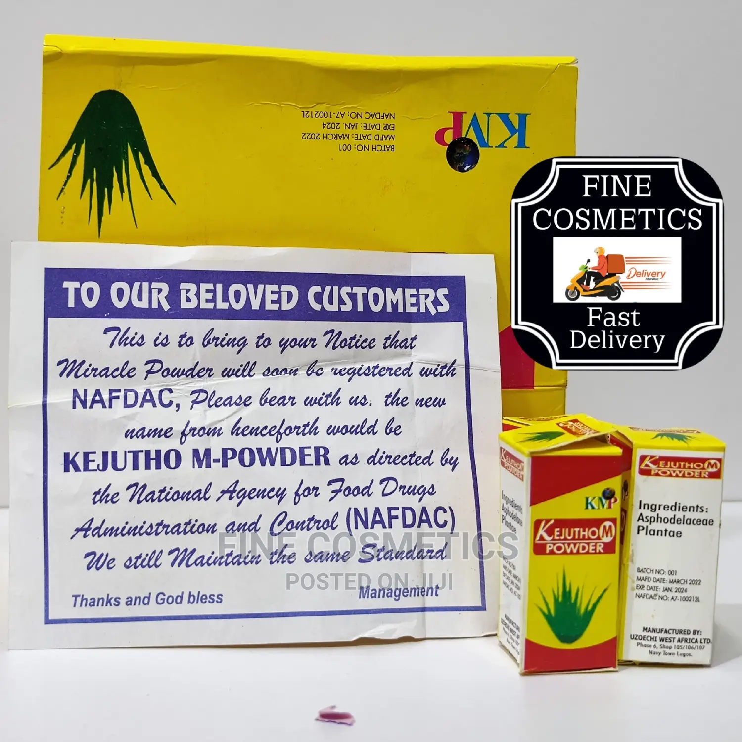 Miracle Powder,A Discovery Legendary Healer KEJUTHO M Powder