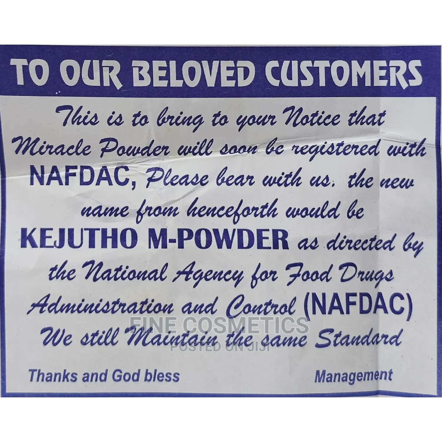 Miracle Powder,A Discovery Legendary Healer KEJUTHO M Powder