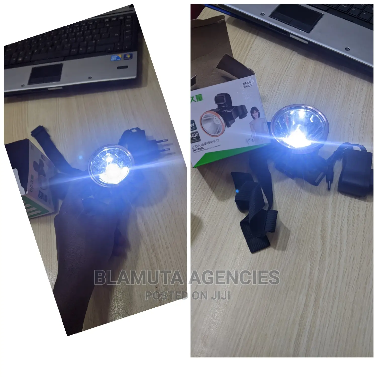 Rechargeable Head Led Torch