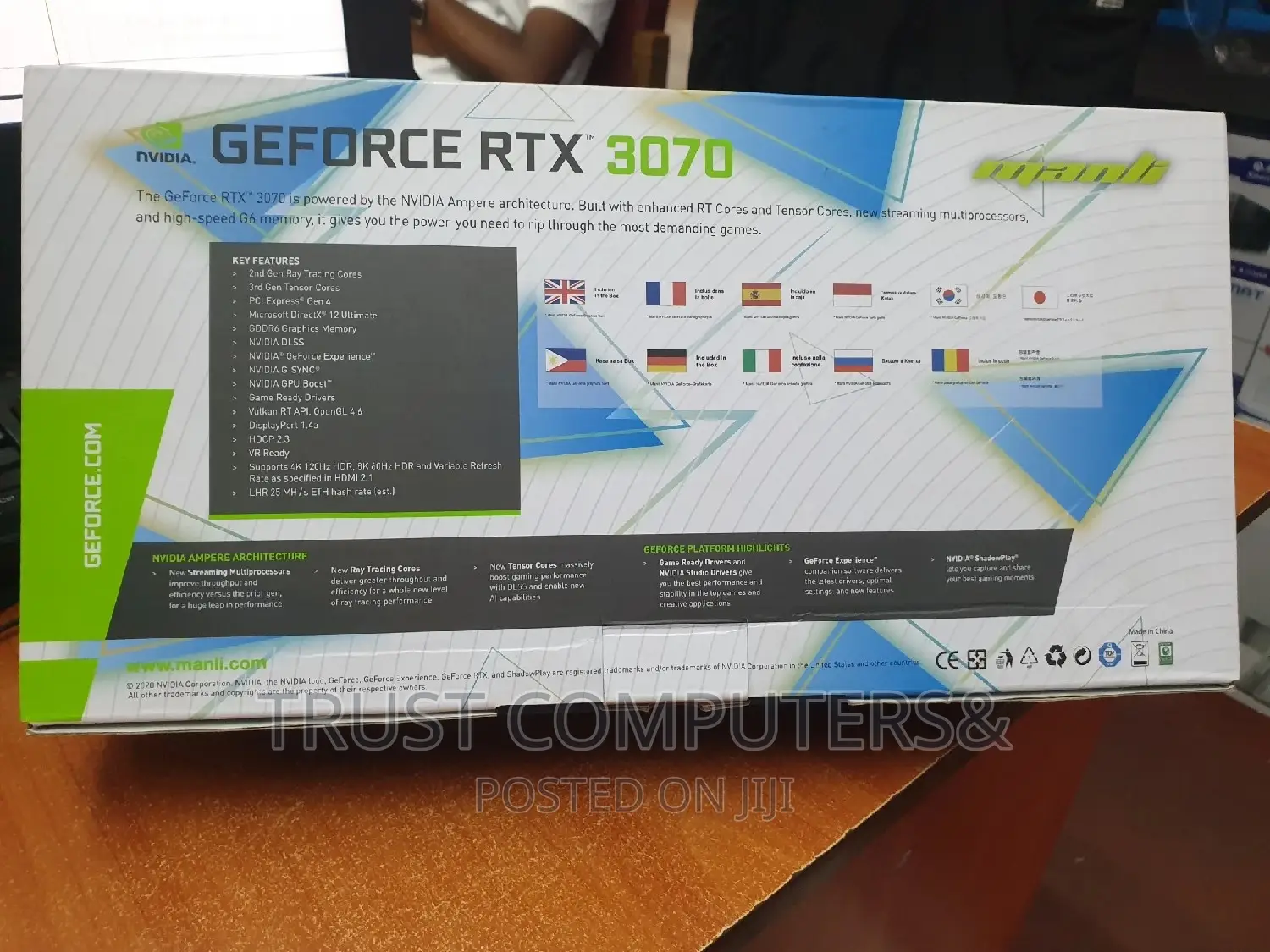 Nvidia 8gb Geforce Rtx 3070 GDRR6
