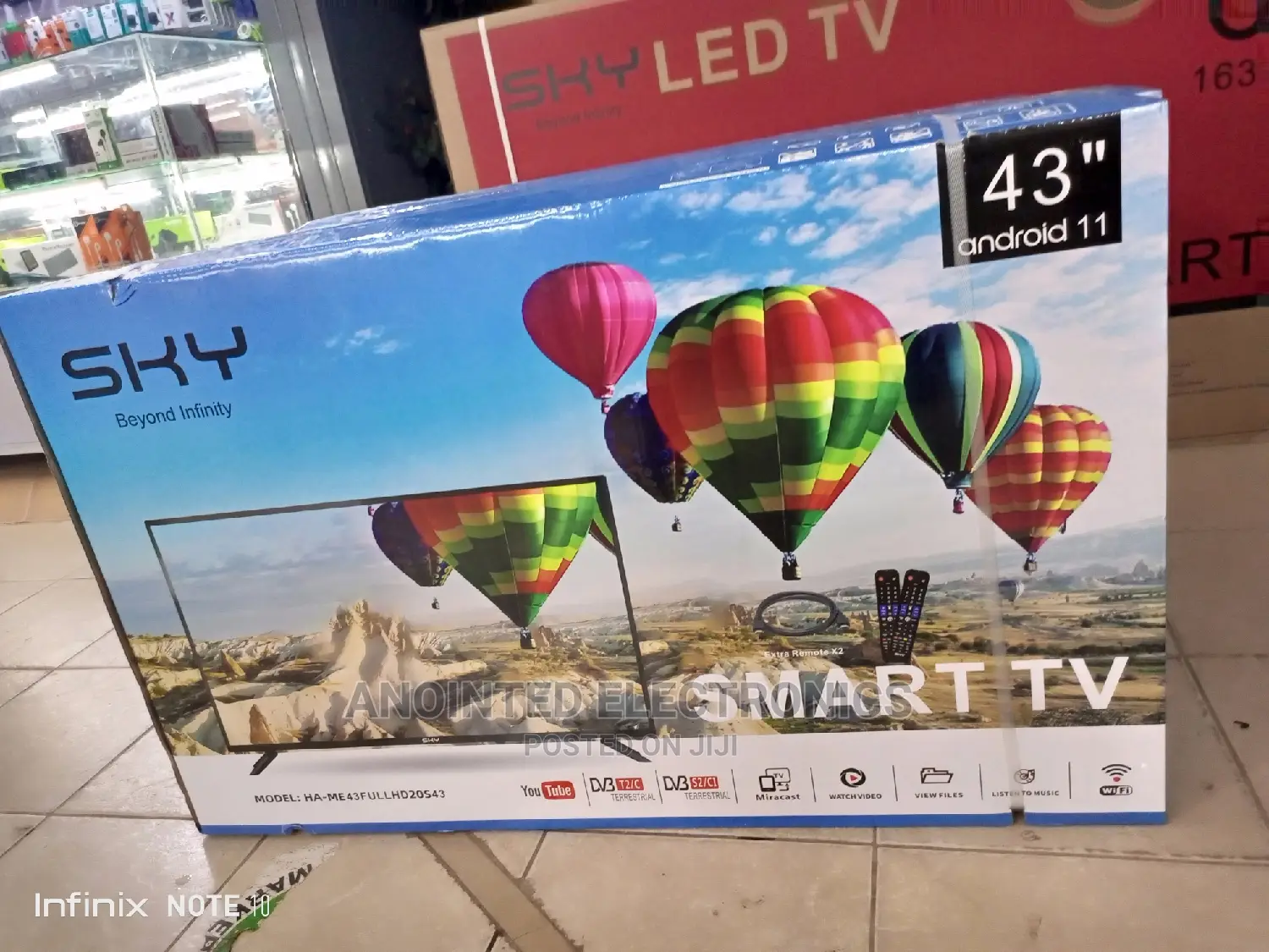 Sky 43" Smart Tv