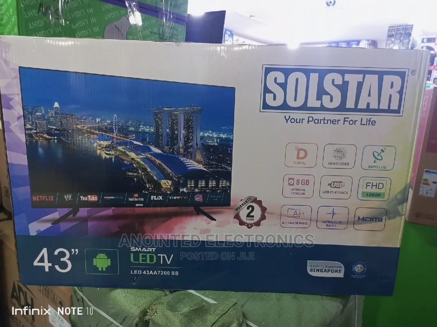 Solster 43" Smart Android