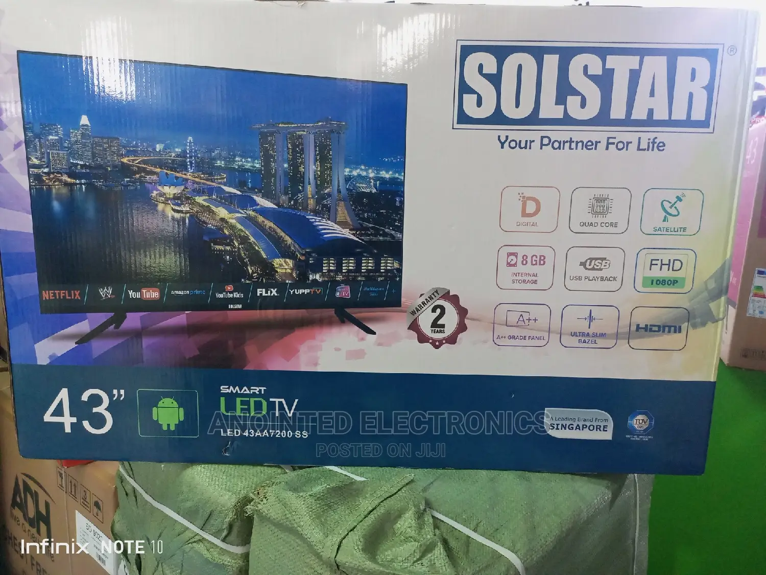 Solster 43" Smart Android
