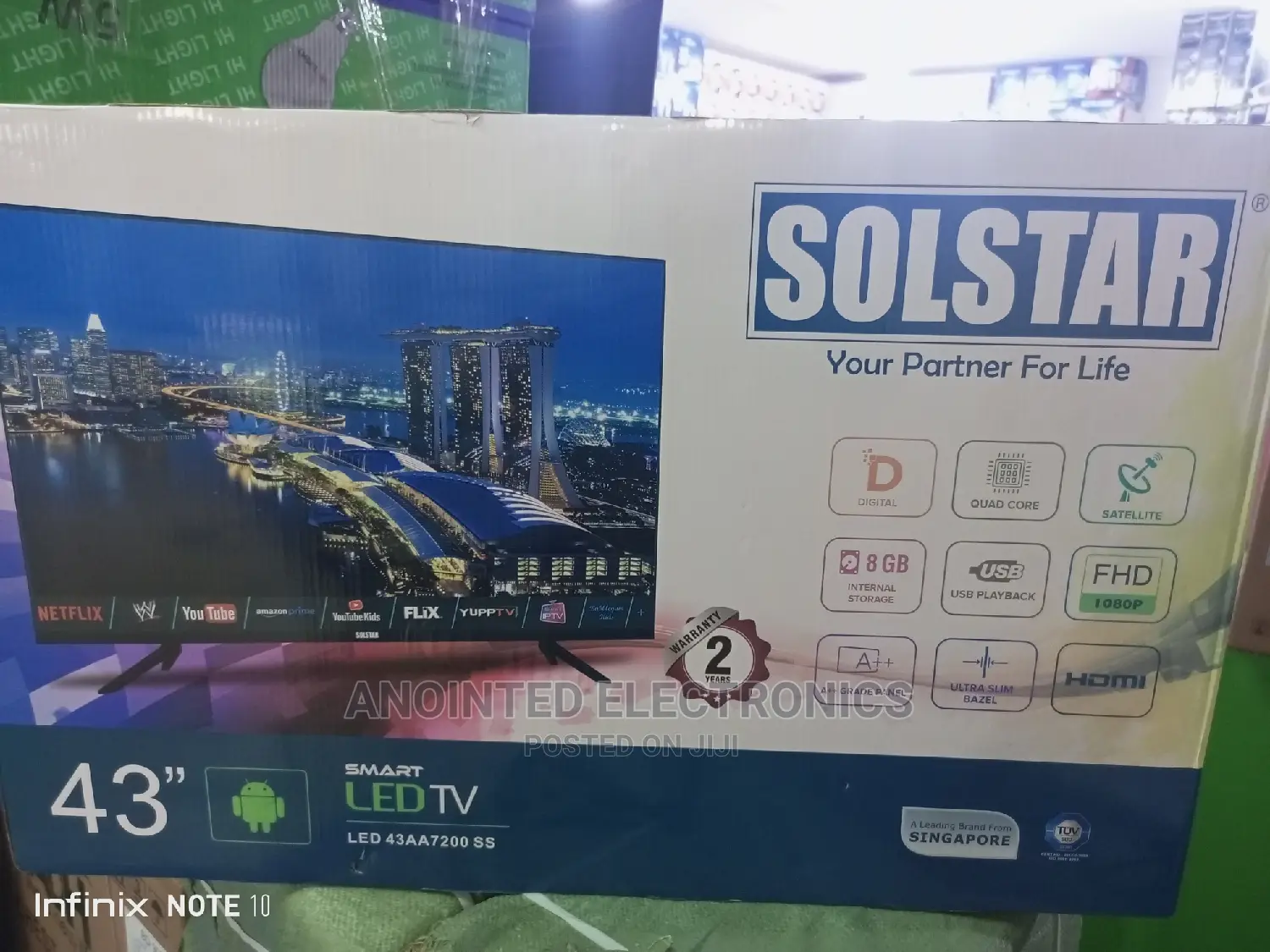 Solster 43" Smart