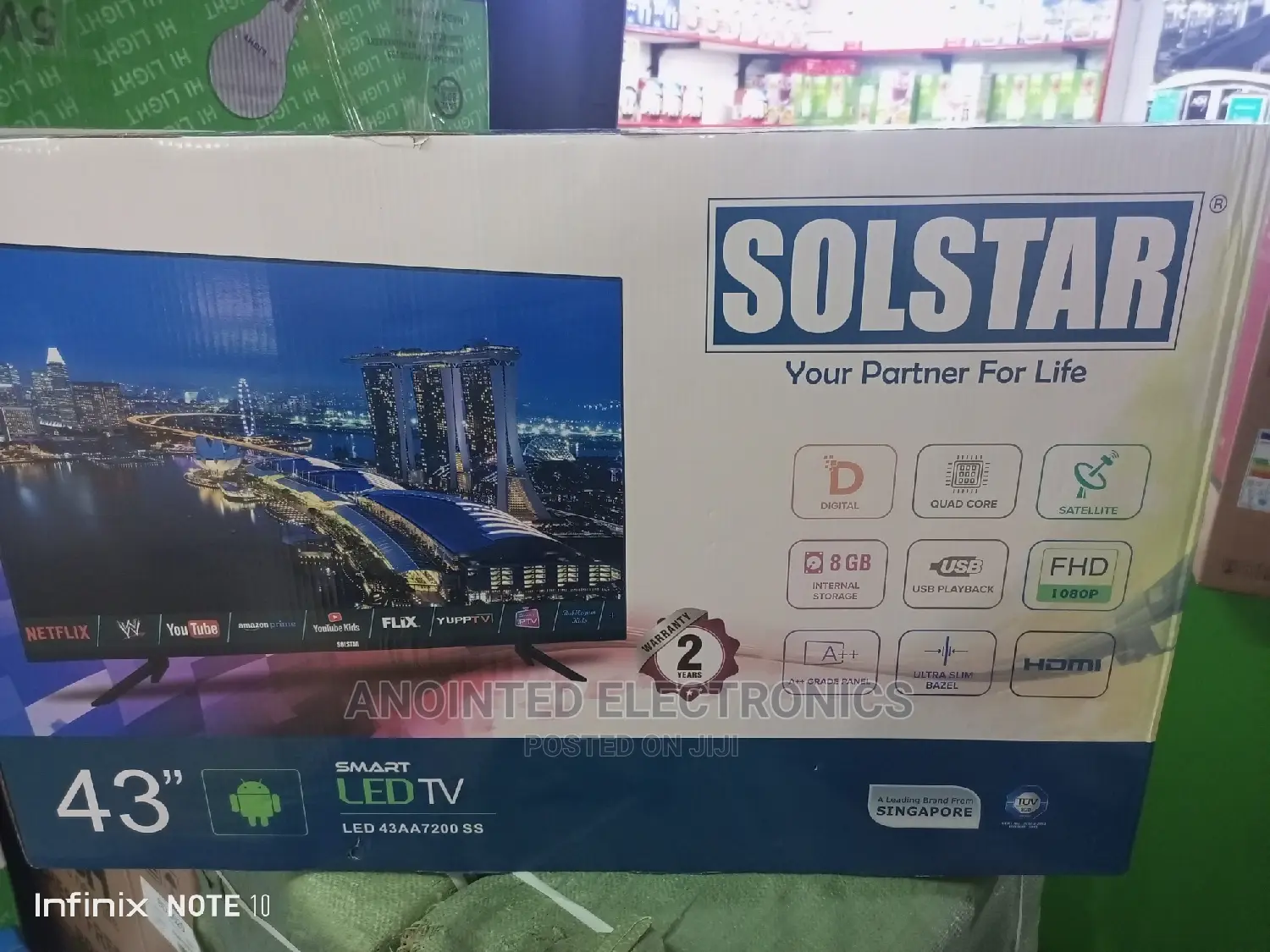 Solster 43" Smart