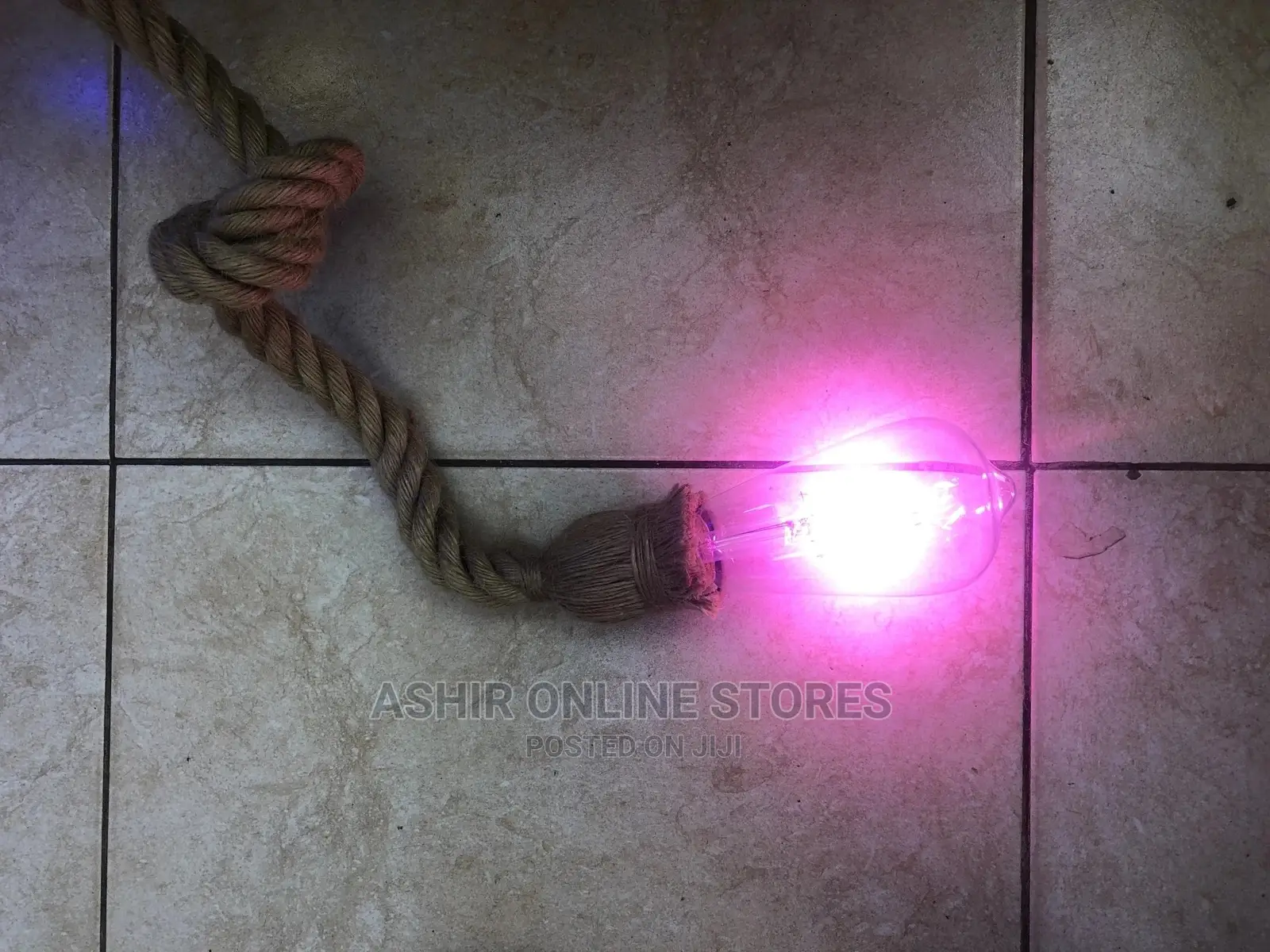 Rope Pendant Lamp Holder