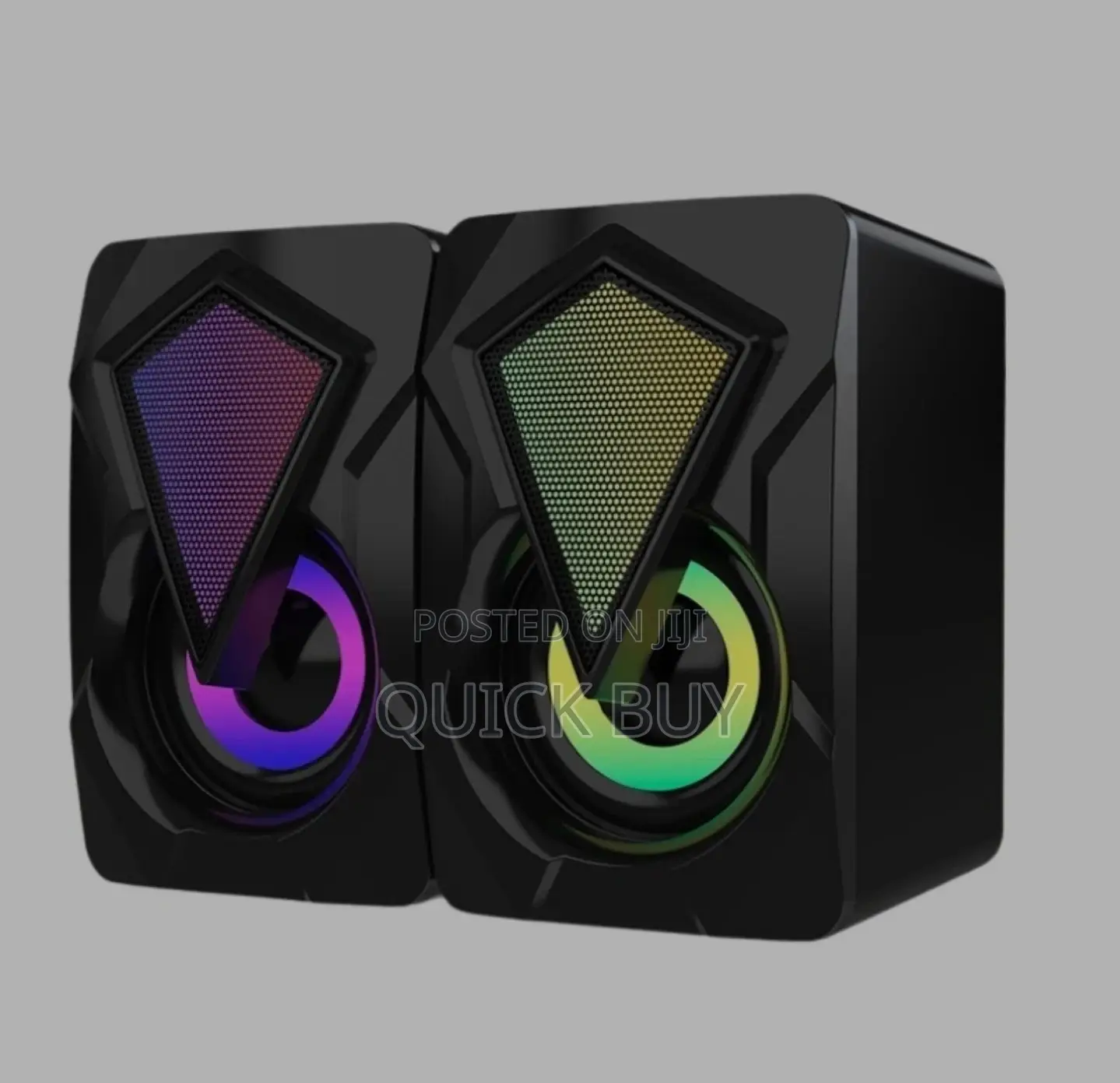 Mini Stereo Pc/ Laptop RGD Led Speakers