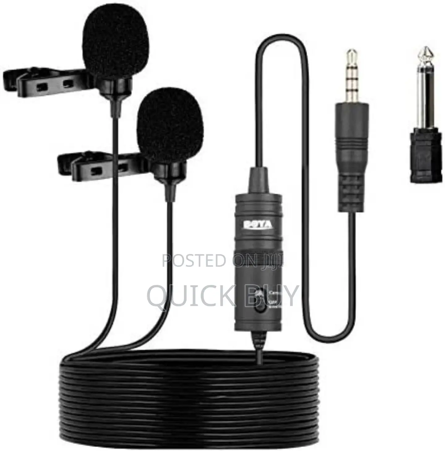 Boya Dual Lapel Microphones