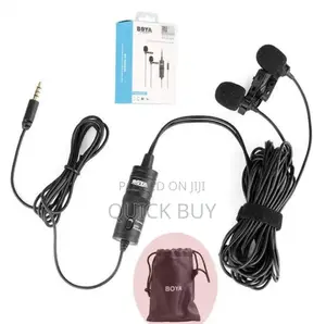 Boya Dual Lapel Microphones