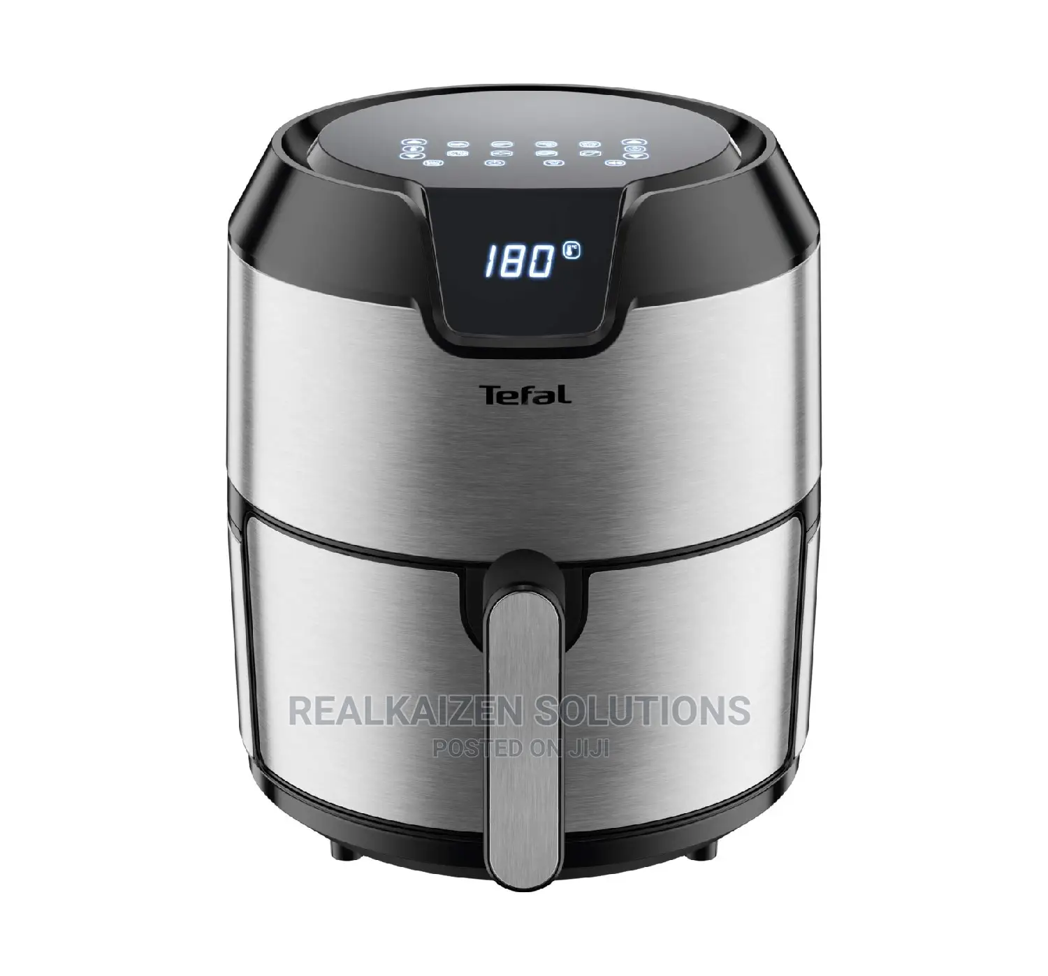 TEFAL 4.2L Stainless Steel Digital Easy Fry Deluxe Air Fryer