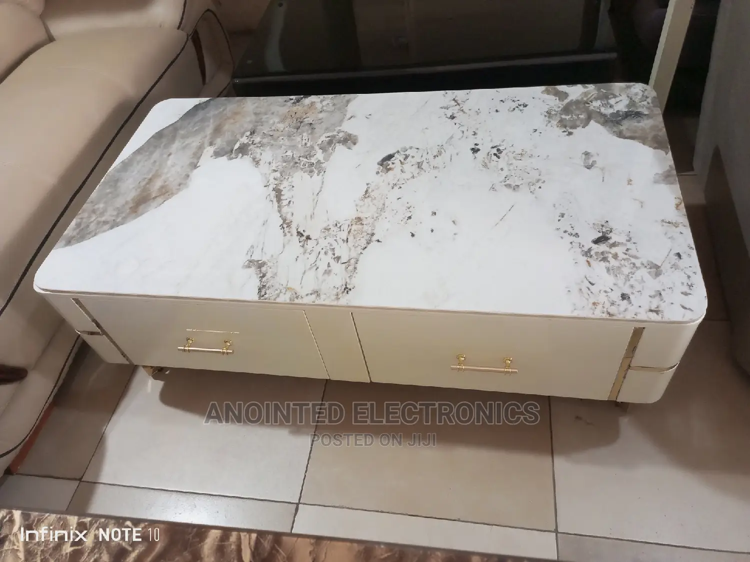 Marble Executive Center Table