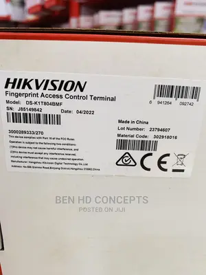 Door Access Control Machine Hik