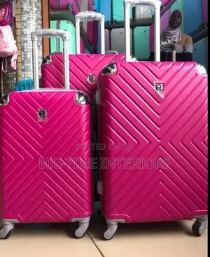 3in1 Classy Plastic Suitcase Set