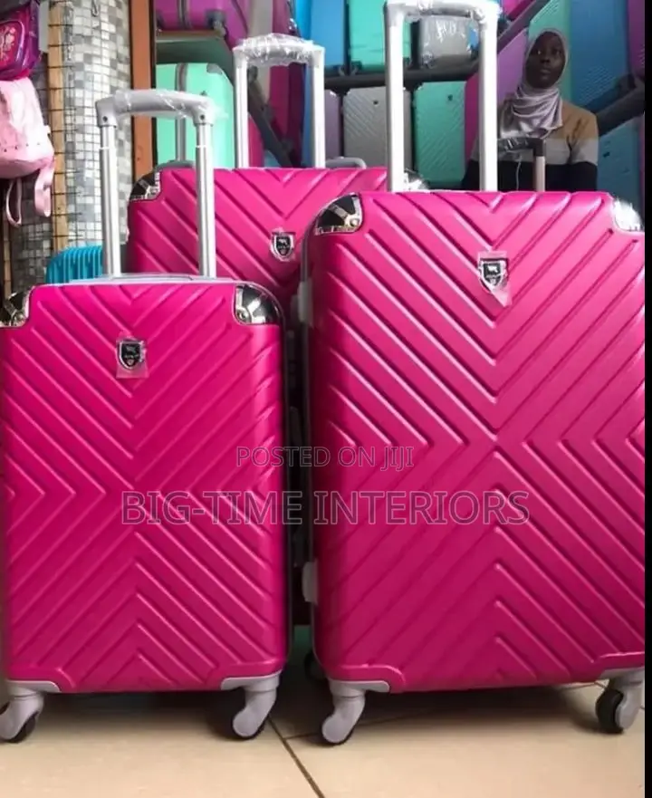 3in1 Classy Plastic Suitcase Set