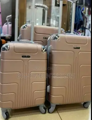 Classy 3in1 Plastic Suitcase Set