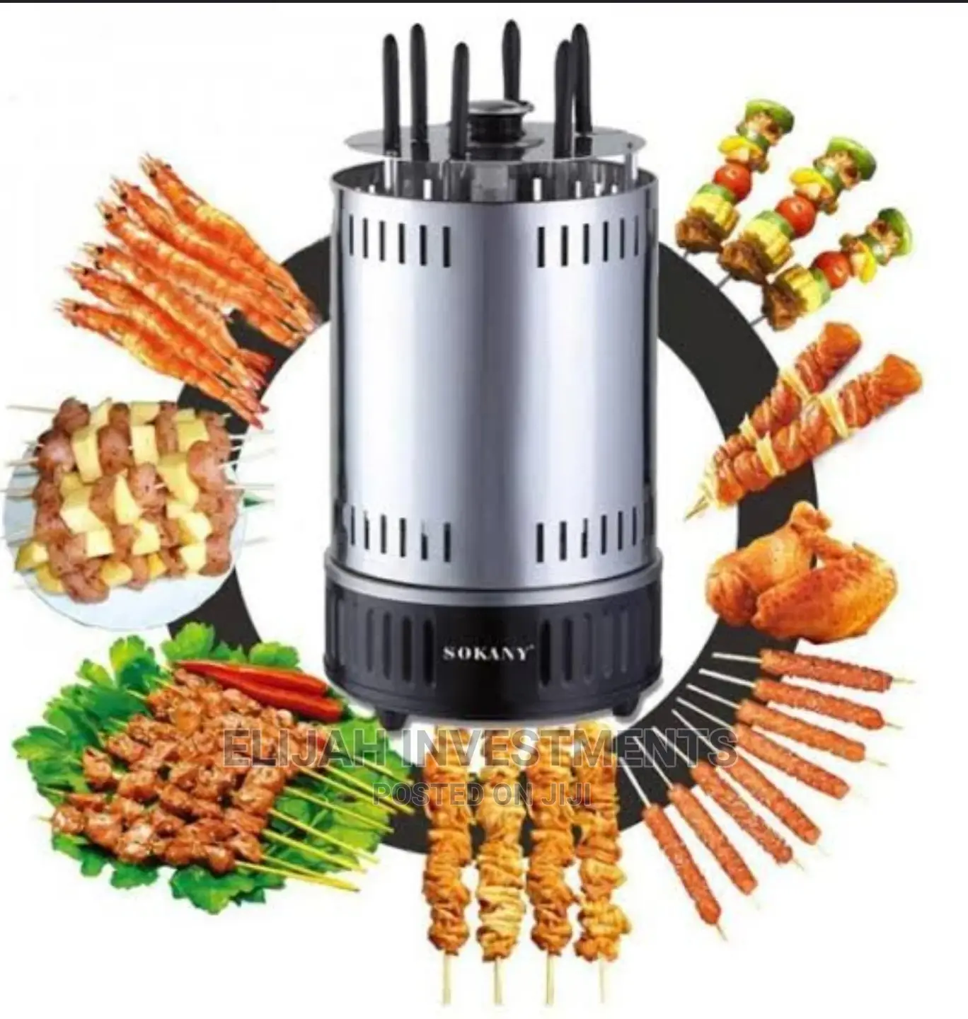 Sokany Electric BBQ Grill Machine