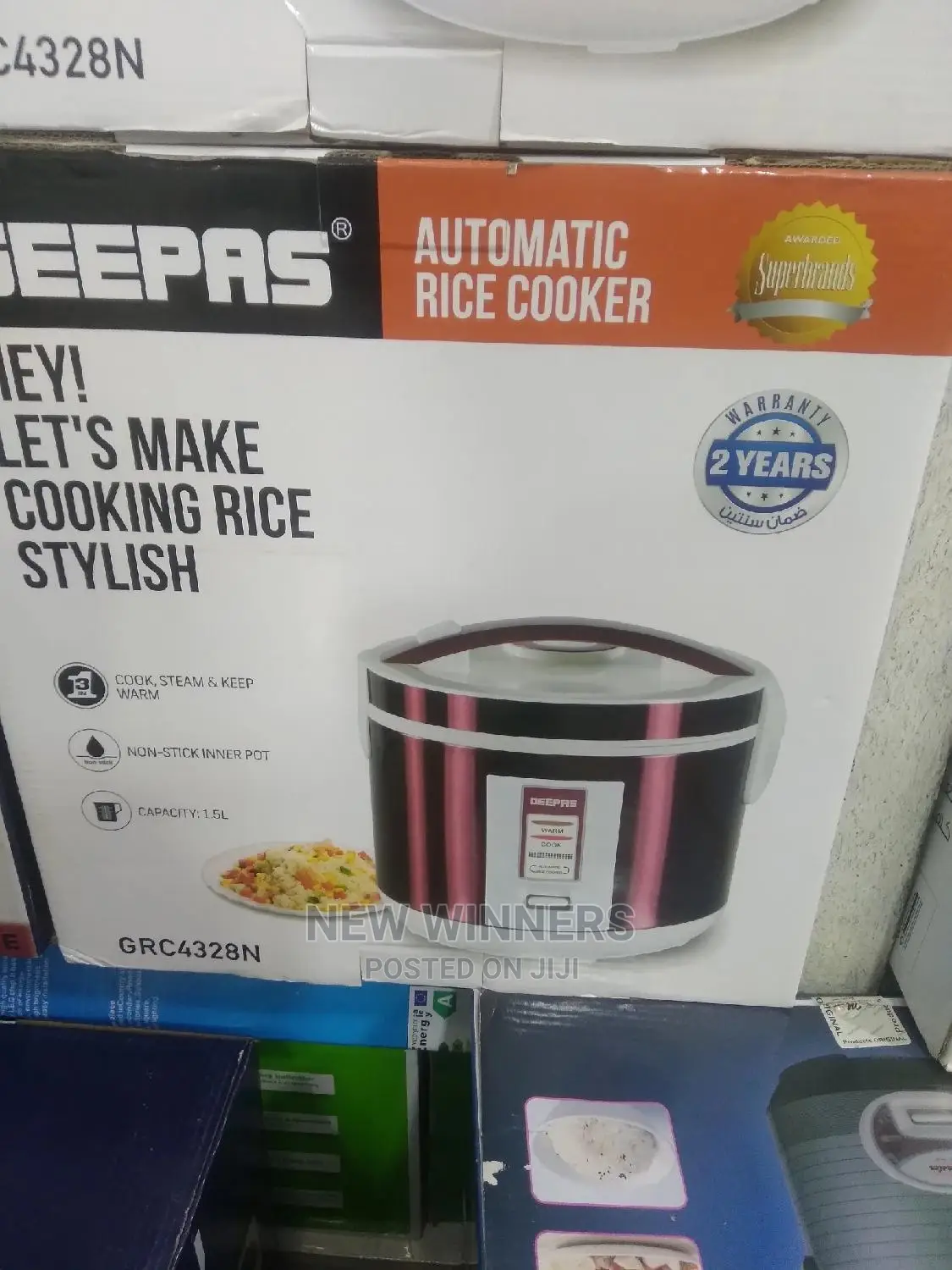 Geepas Electric Pressure Cooker