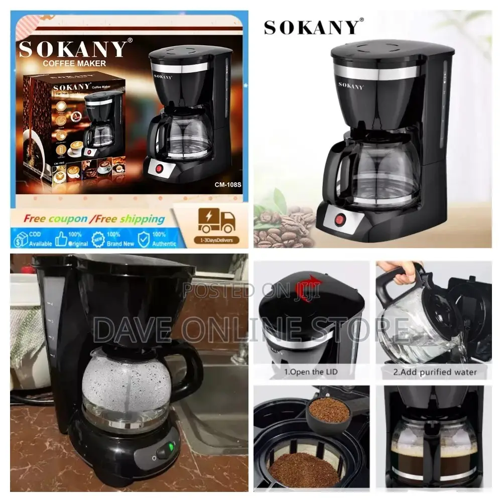 Sokany Coffee Maker.