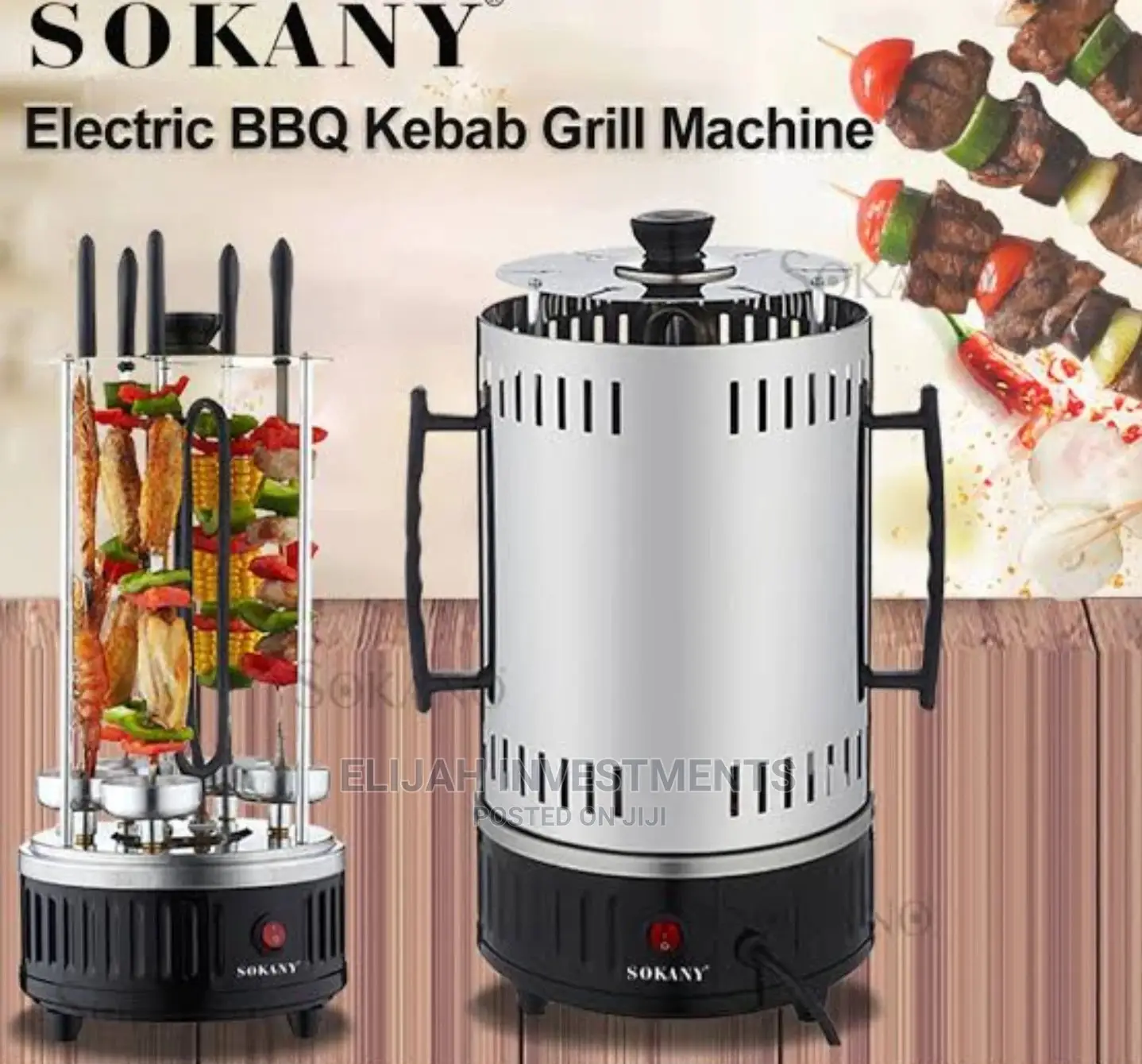 Sokany Electric BBQ Grill Machine