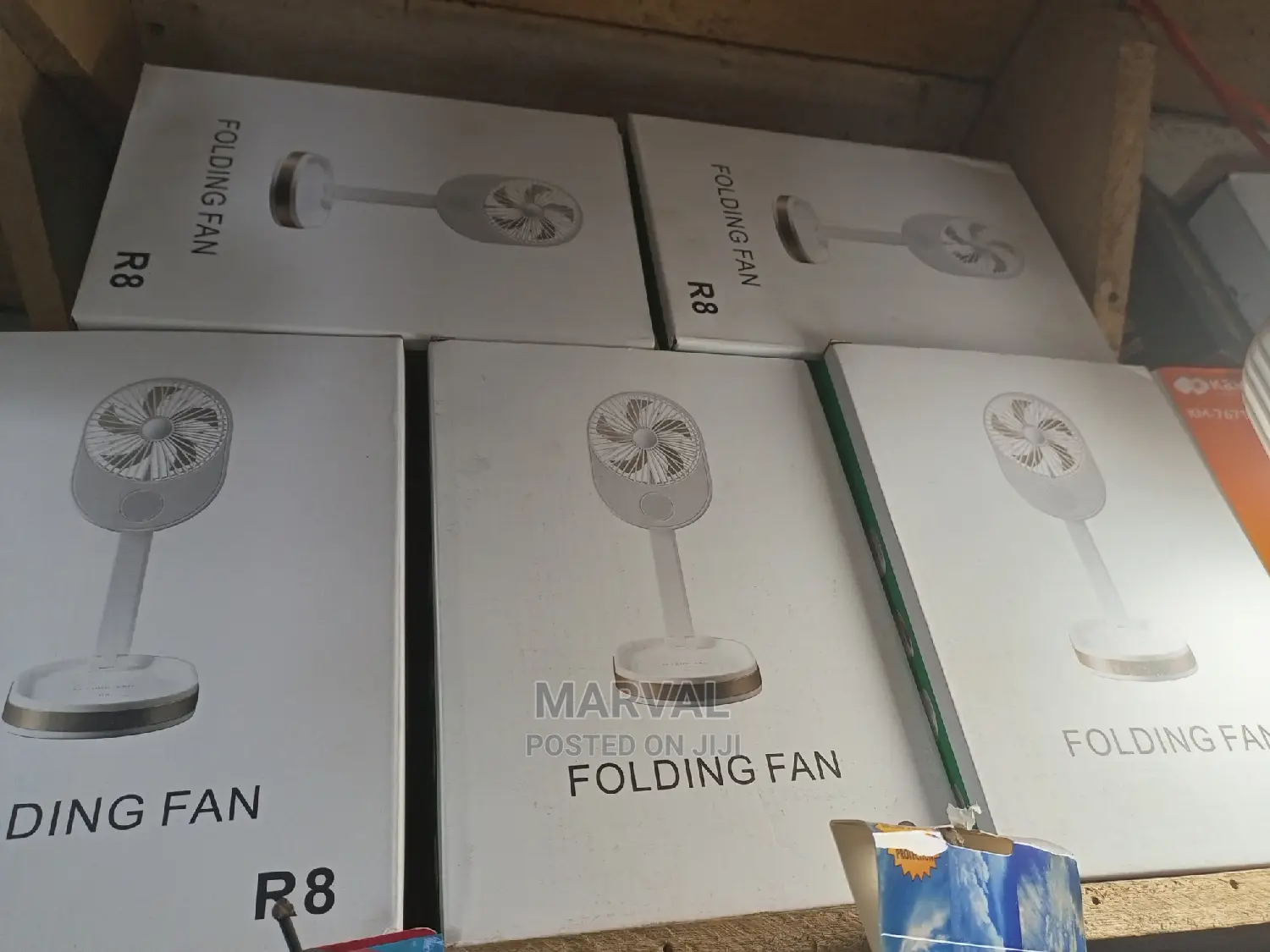 Lamp Foldable Fan