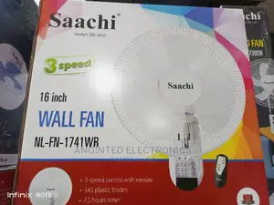 Wall Fan With a Remote