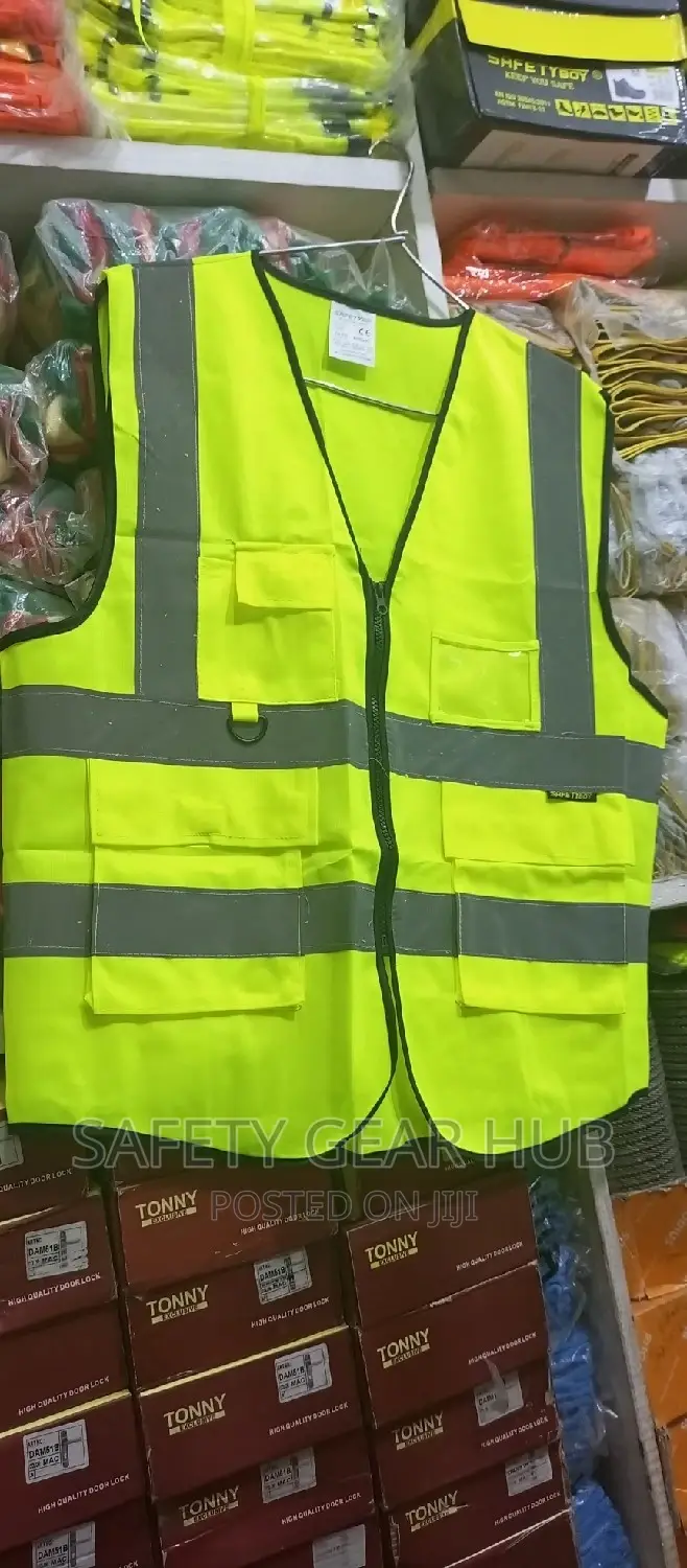 Reflector Jacket With Zip